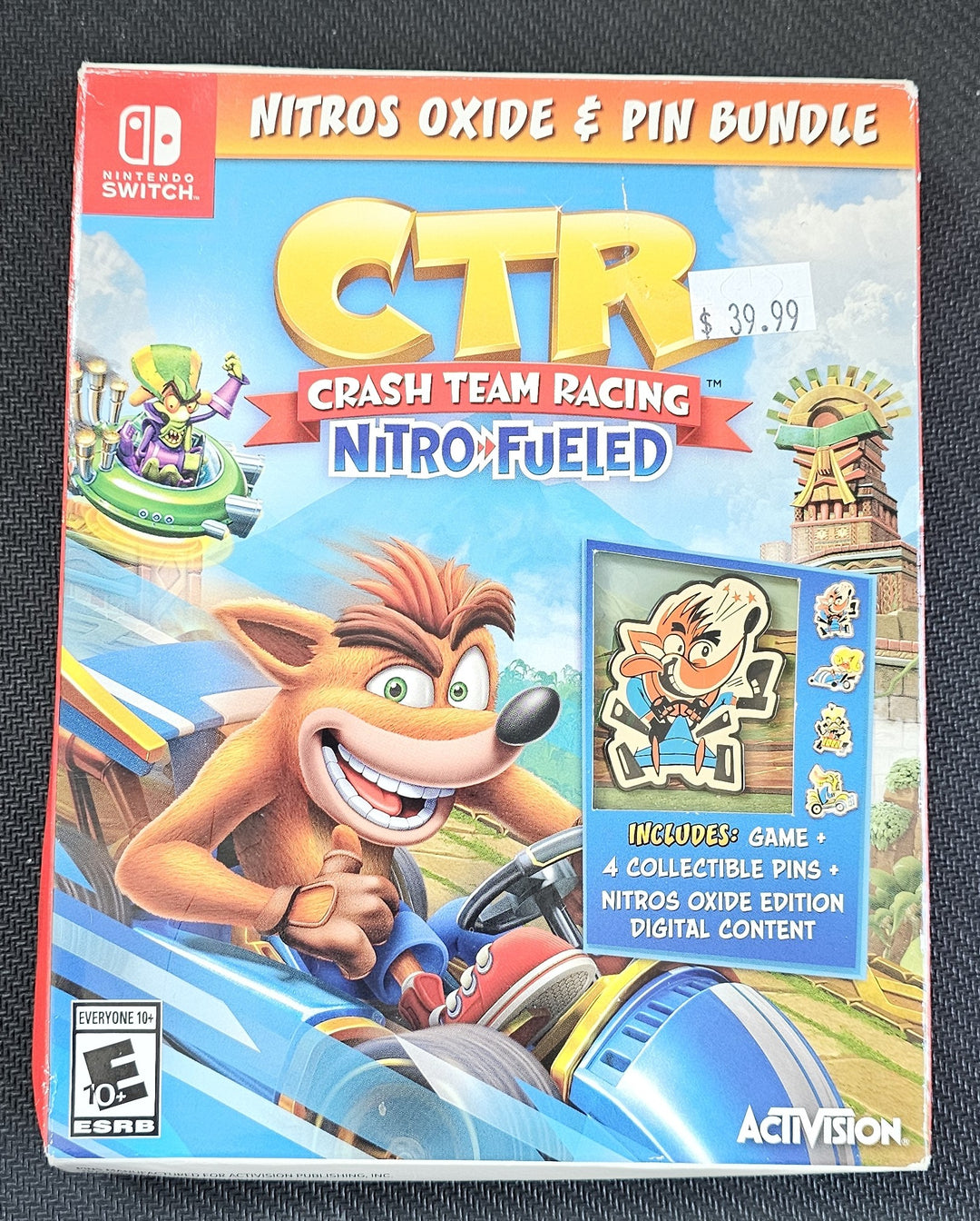 Crash Team Racing: Nitro Fueled (Pin Bundle) - Nintendo Switch SD1945