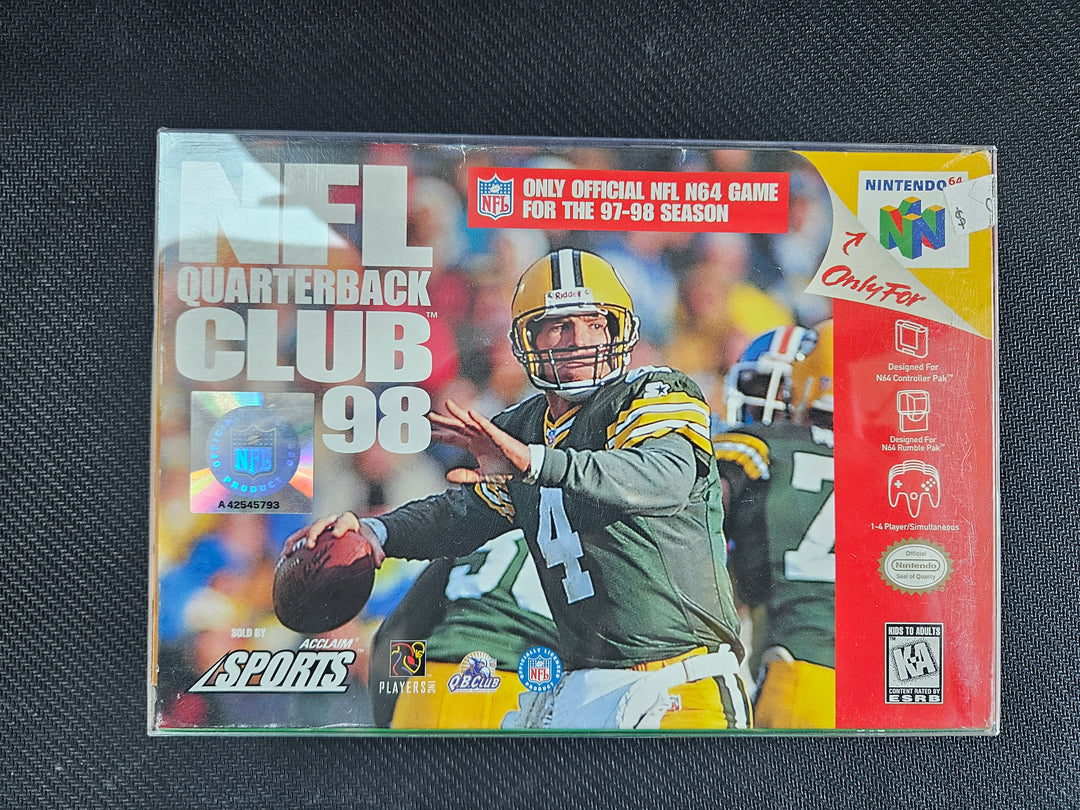 NFL Quarterback Club 98 - N64 N6925