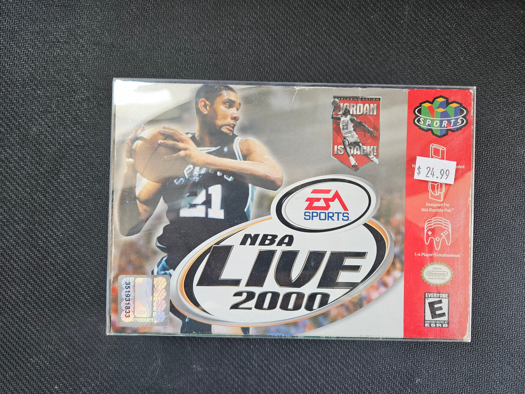 NBA Live 2000 - N64 GS6464