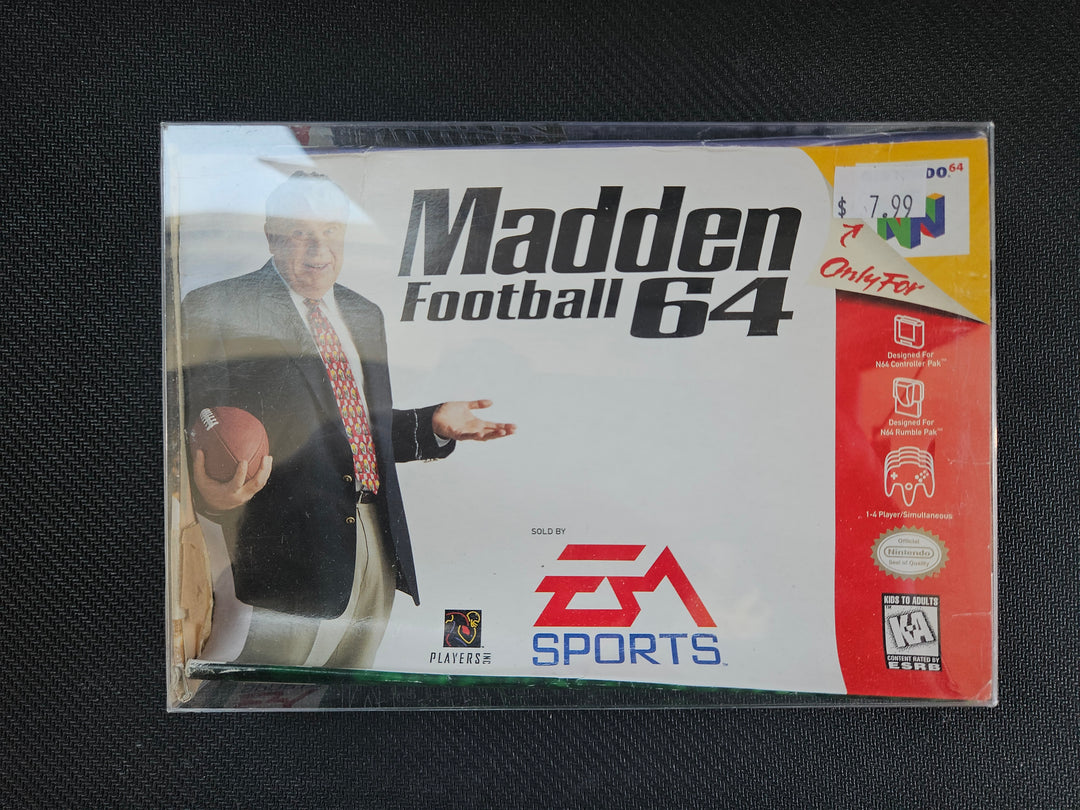 Madden Football 64 - N64 N6925