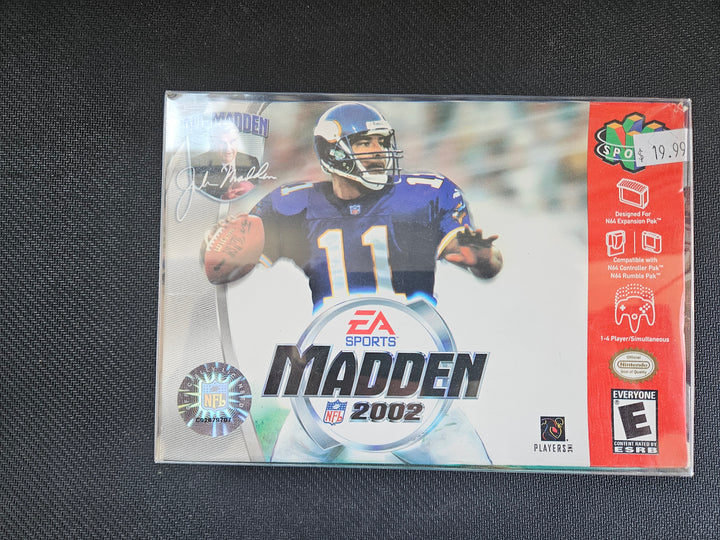 Madden NFL 2002 - N64 GS6464