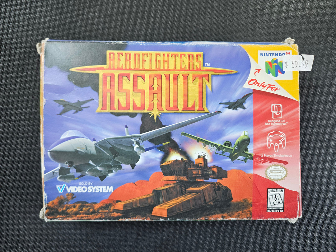 Aero Fighters Assault - N64 GS6464