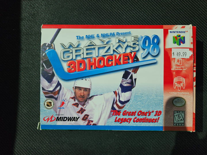 Wayne Gretzky's 3D Hockey '98 - N64 GS6464