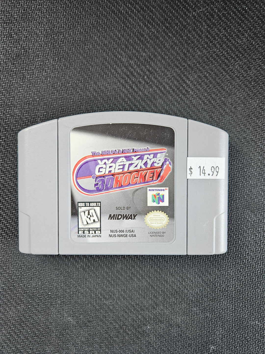 Wayne Gretzky's 3D Hockey '98 - N64 GS6464