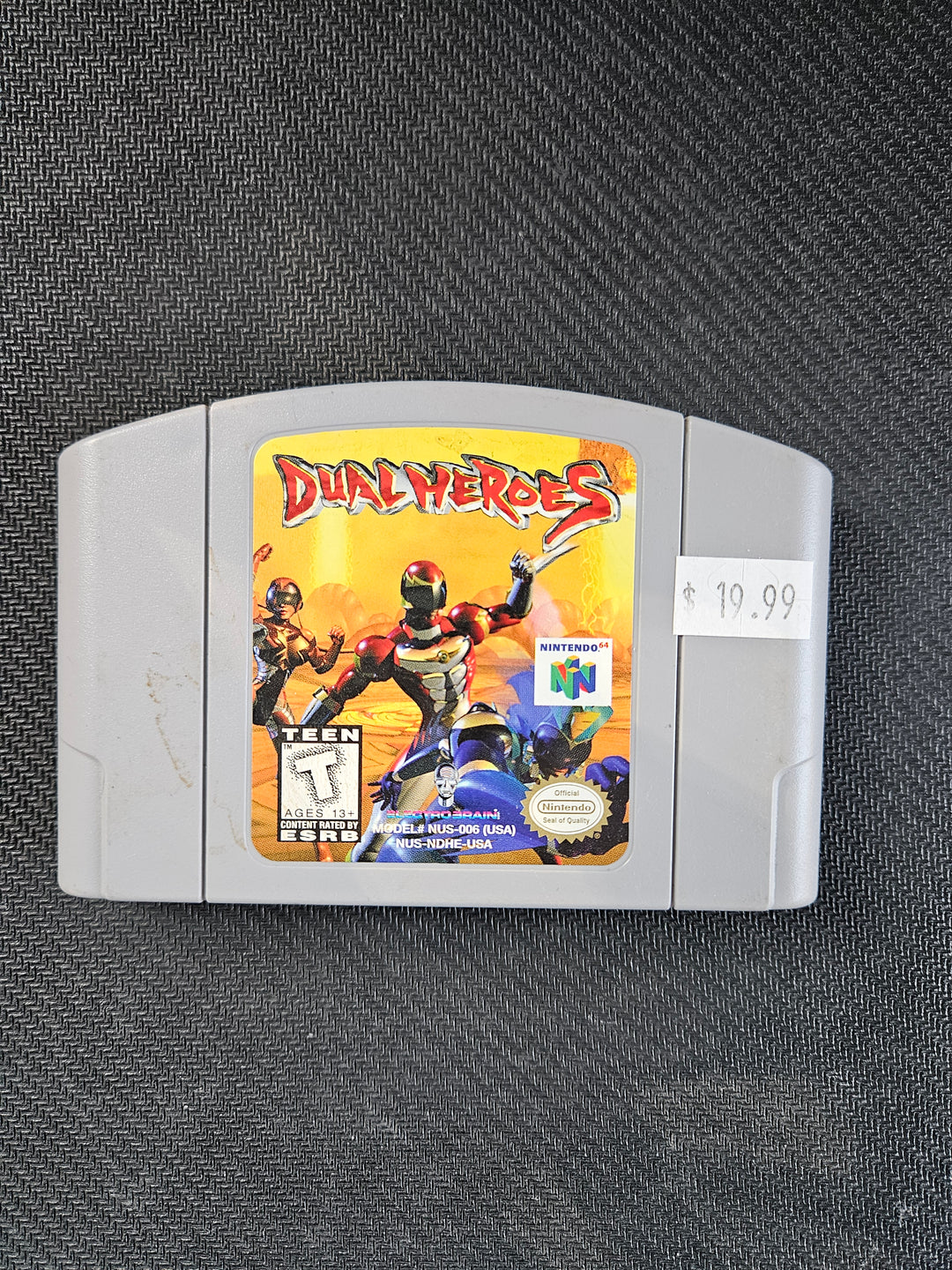 Dual Heroes - N64 GS6464