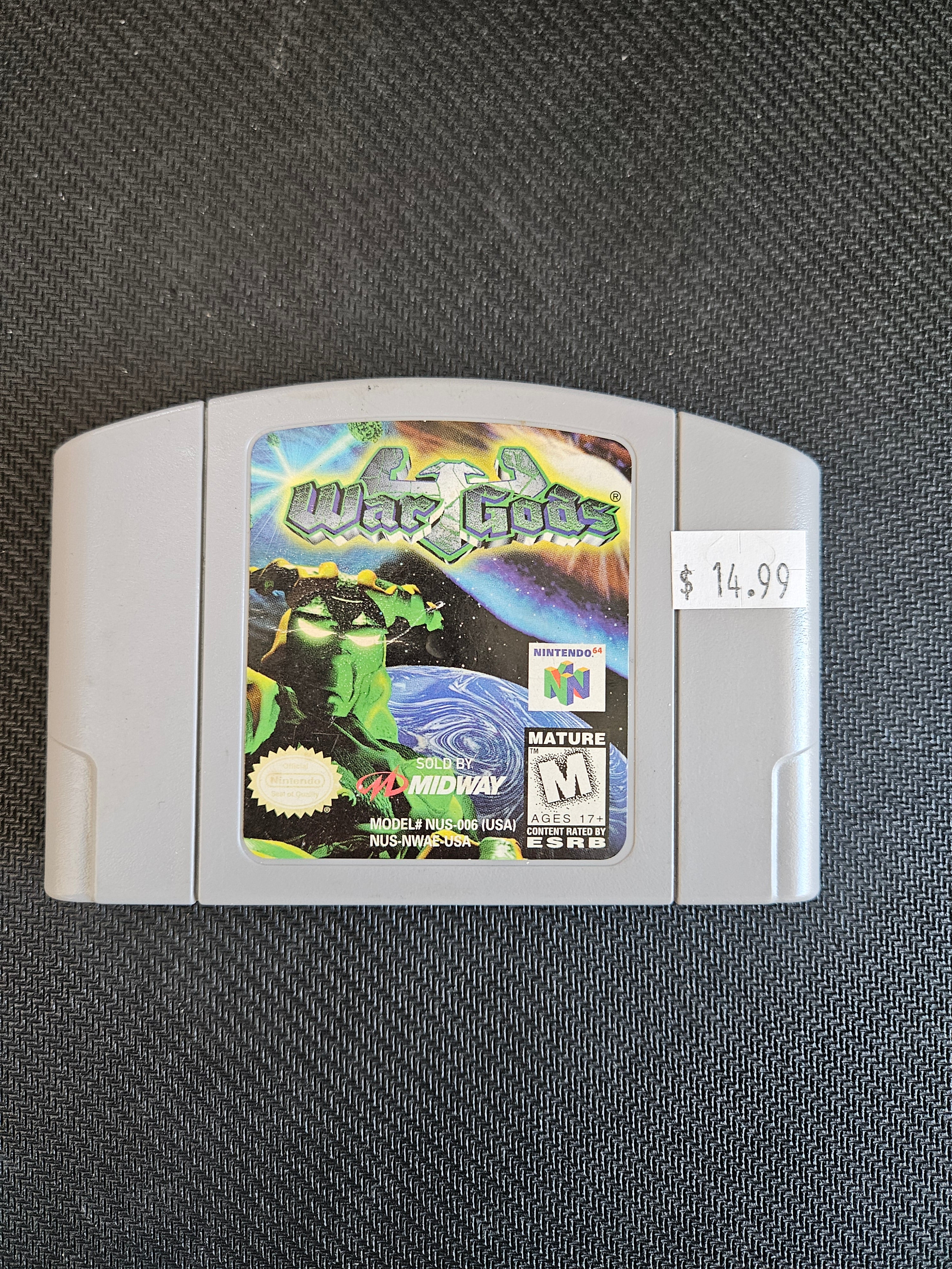 War Gods - N64 GS6464 – Core Gaming