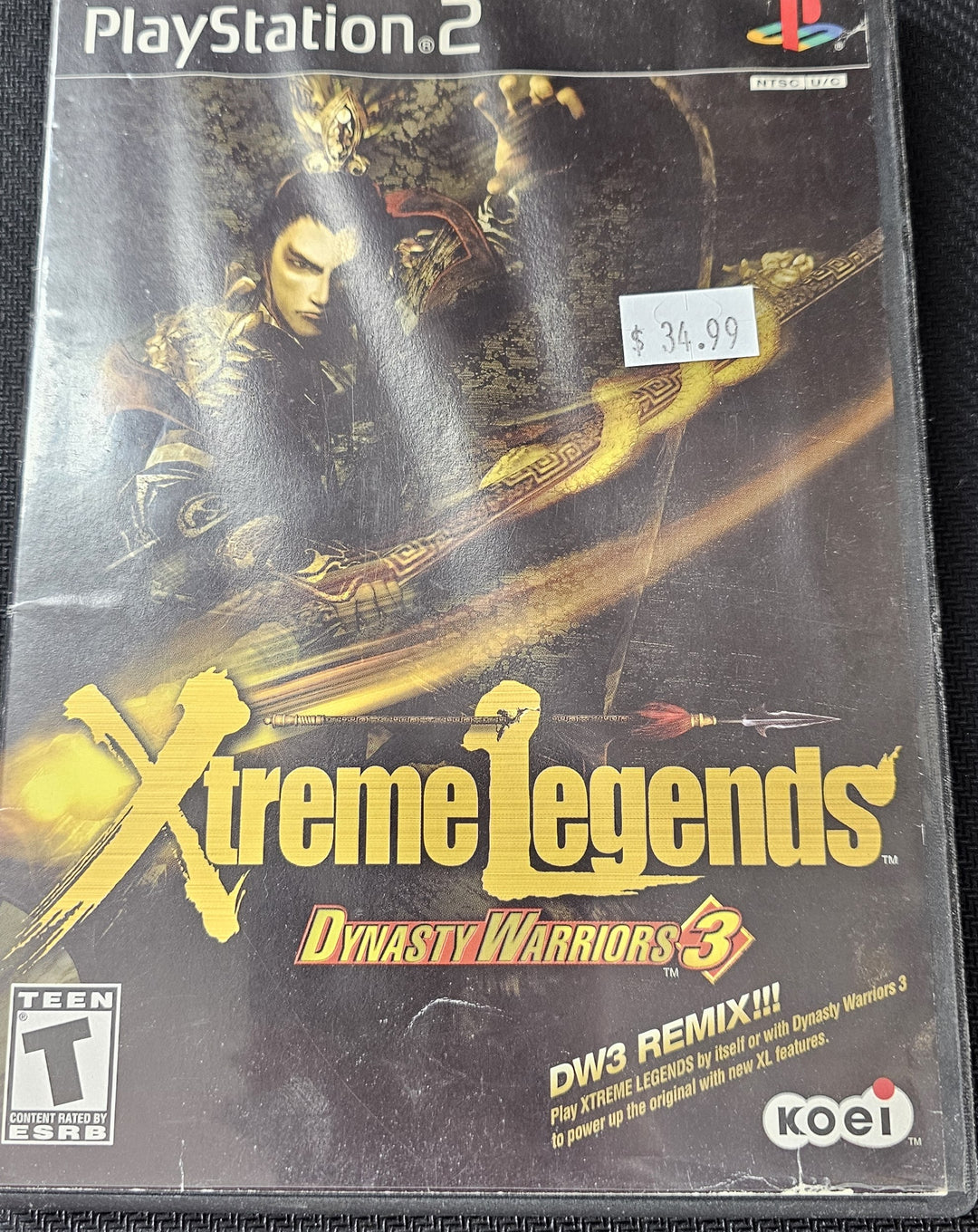 Dynasty Warriors 3 Xtreme Legends - PS2 SD1485