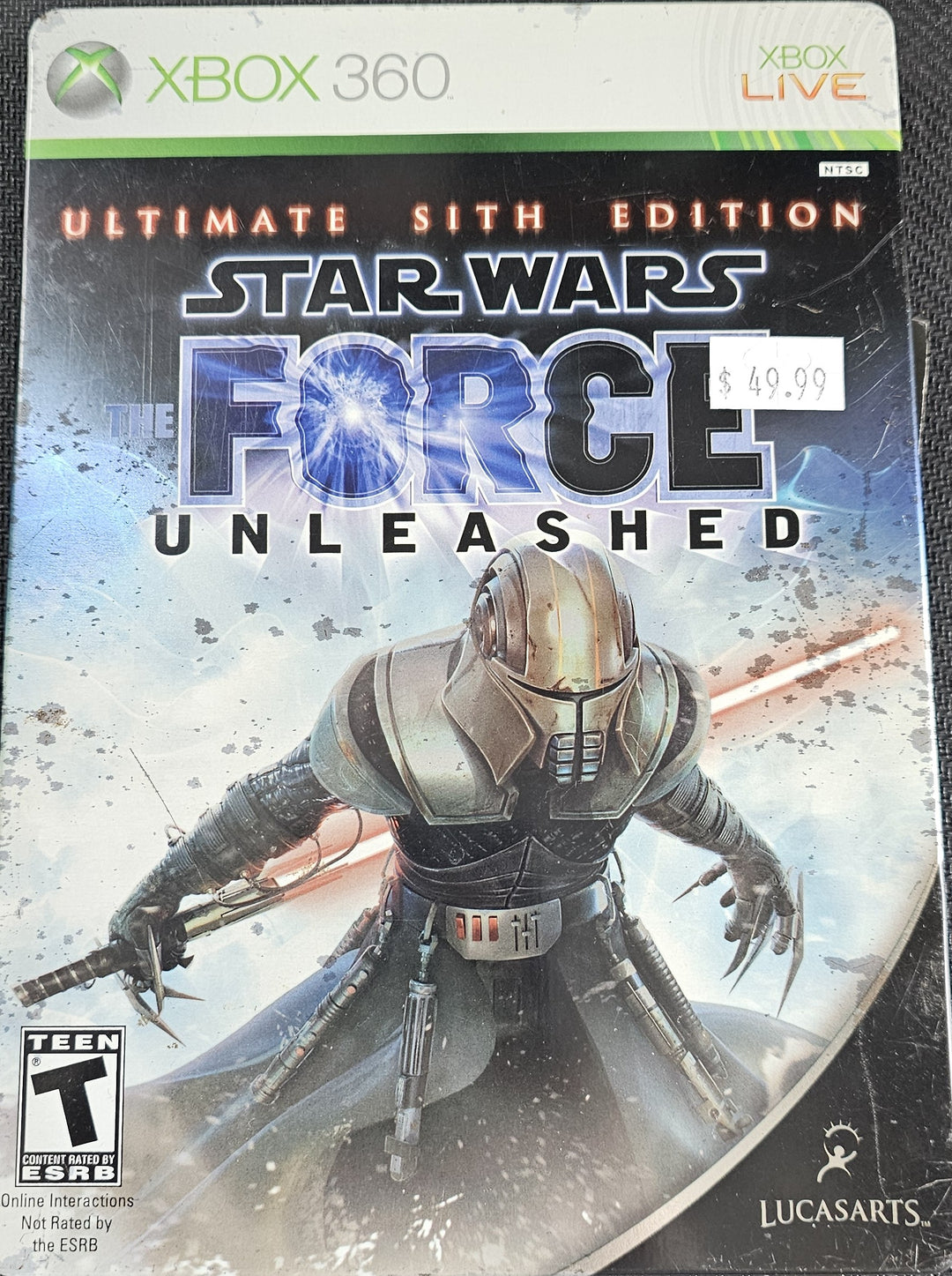 Star Wars: The Force Unleashed [Ultimate Sith Edition] - Xbox 360 SD0360
