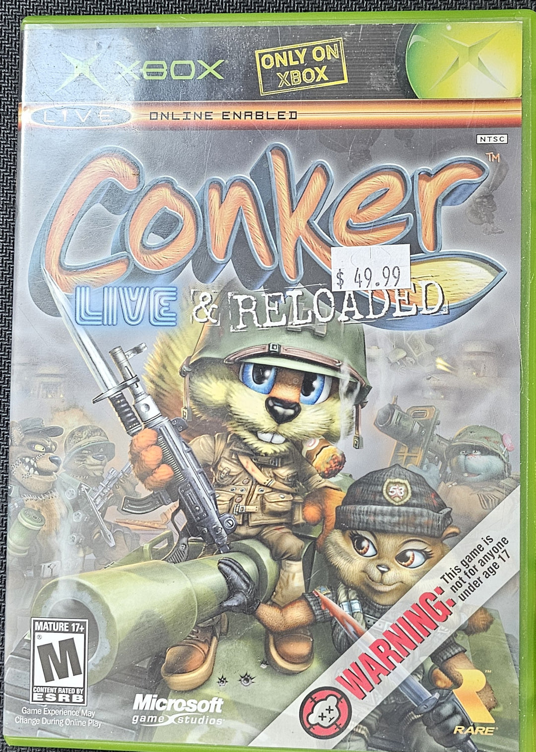 Conker: Live & Reloaded - Original Xbox SD1234