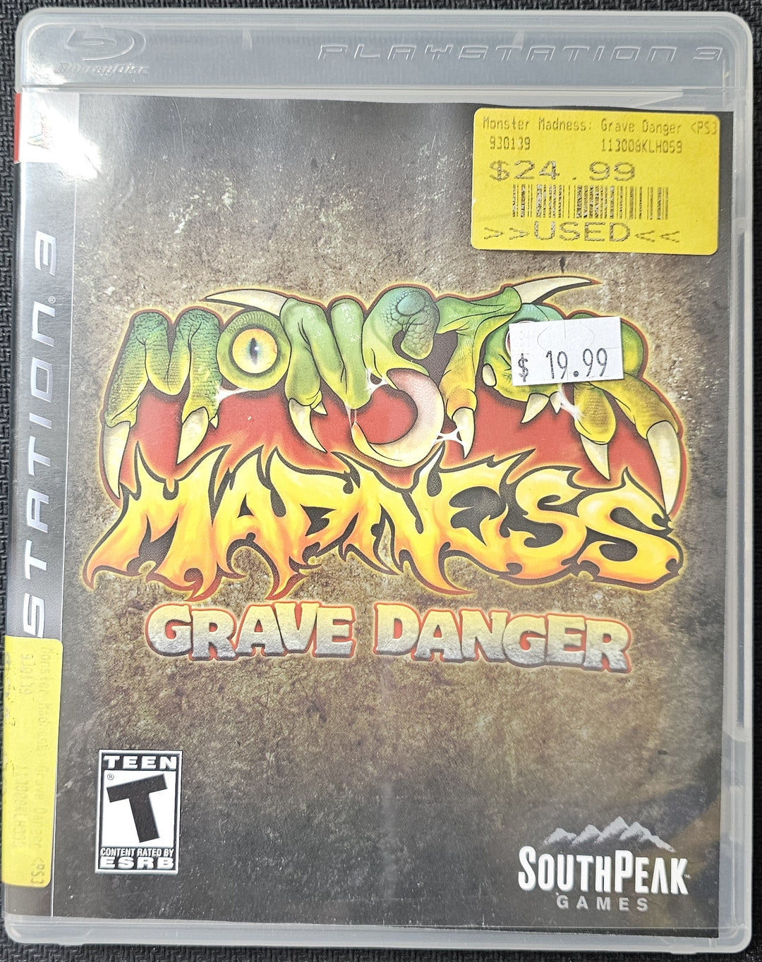 Monster Madness Grave Danger - PS3 SD1336
