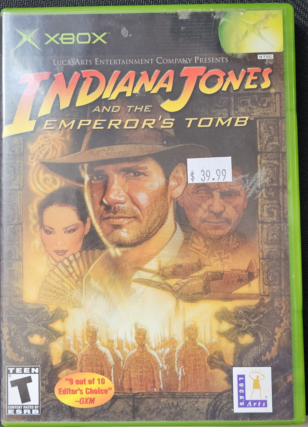 Indiana Jones and the Emperor's Tomb - Original Xbox SD1234