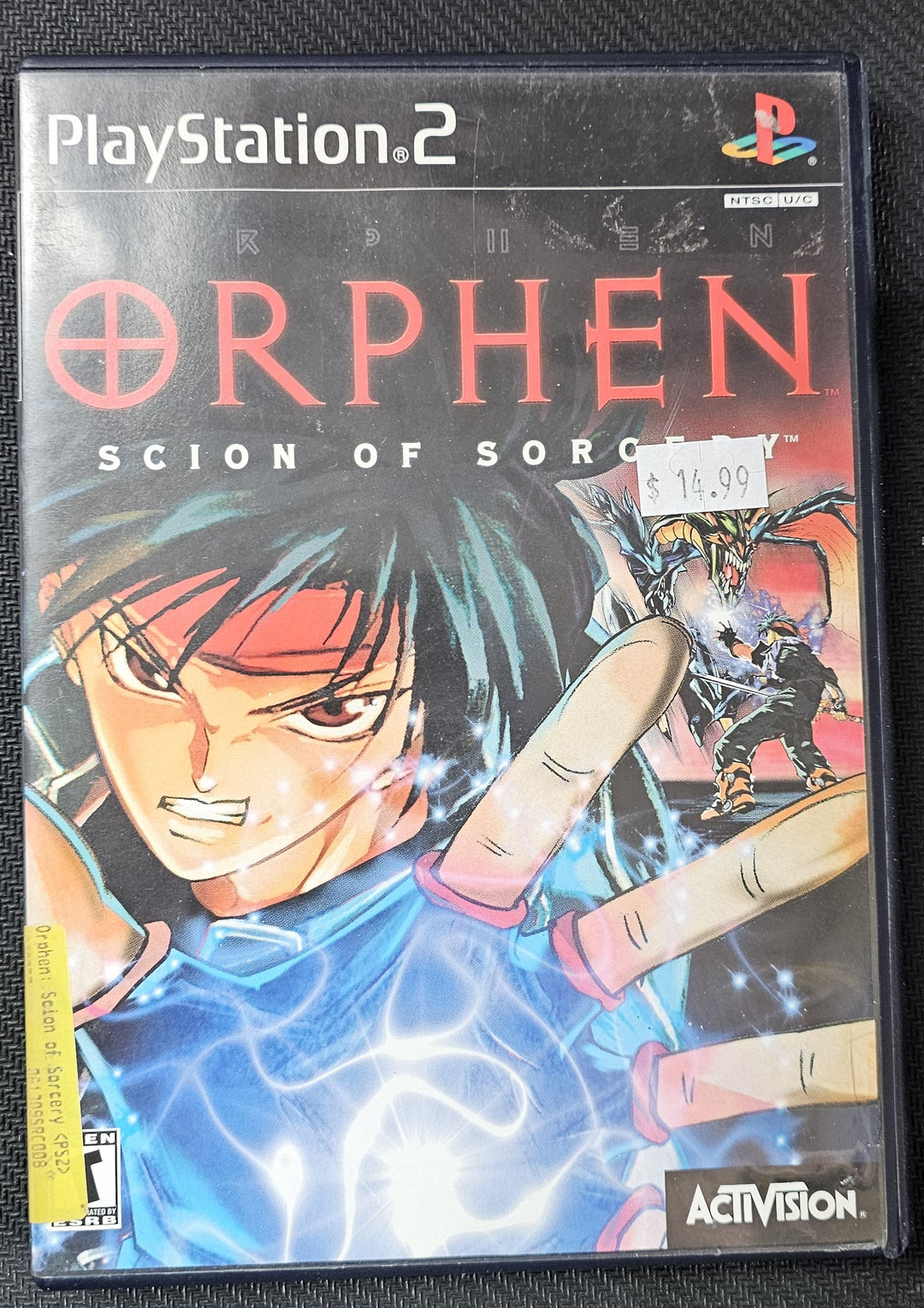 Orphen: Scion of Sorcery - PS2 SD1485