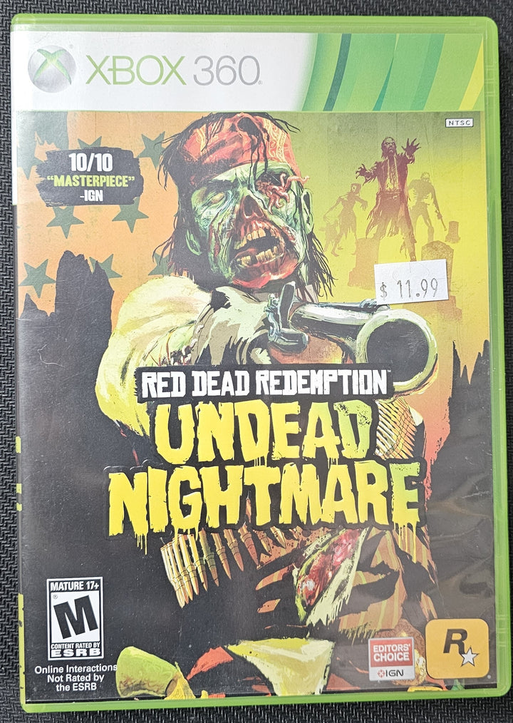Red Dead Redemption: Undead Nightmare - Xbox 360 / Xbox One SD0360
