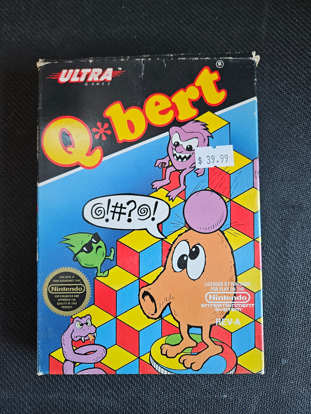 Q*bert - NES G18427