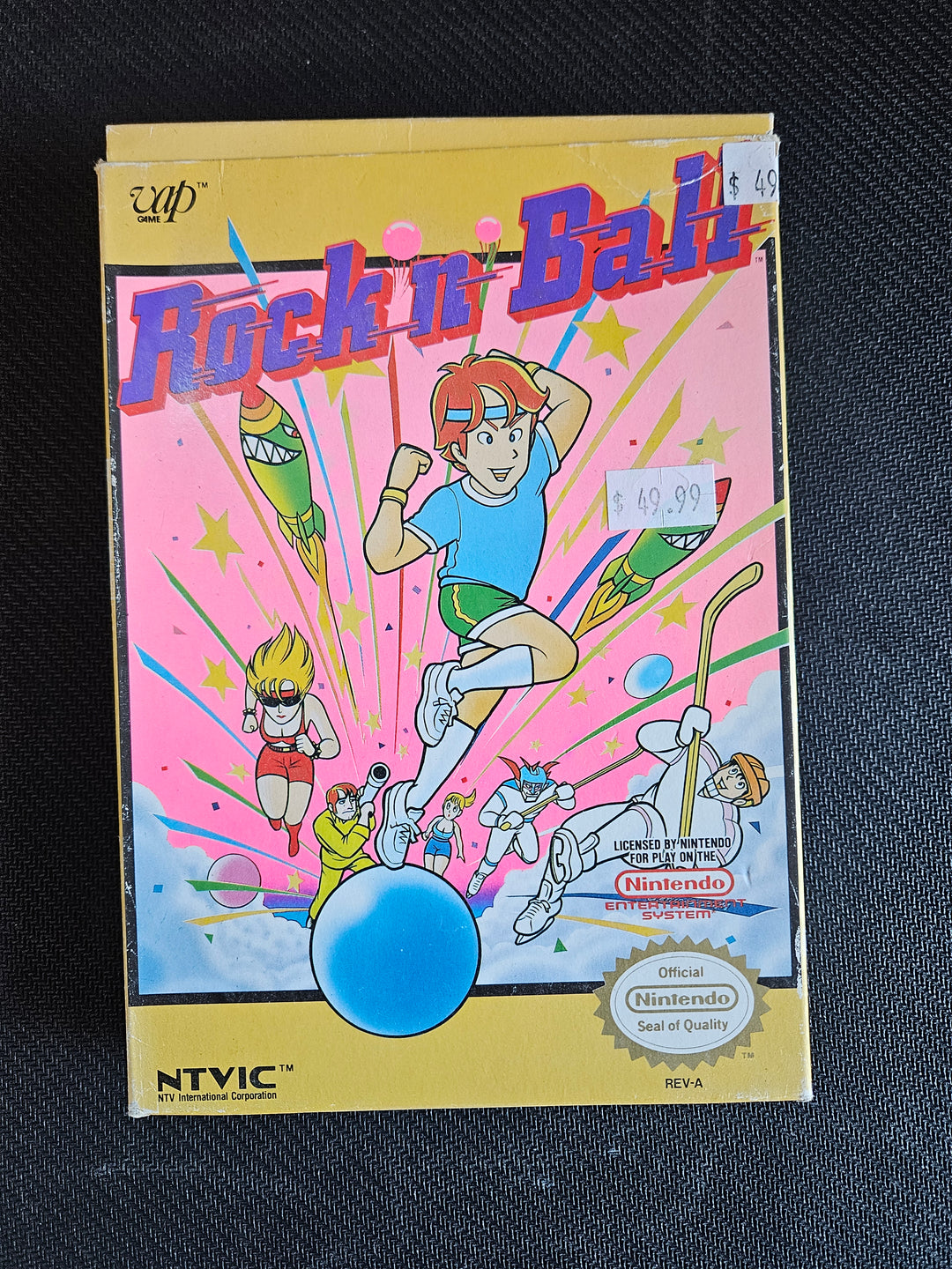 Rock 'n' Ball - NES N61625