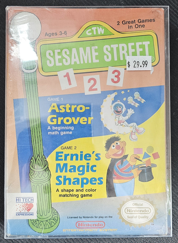 Sesame Street: 1-2-3 - NES N61625