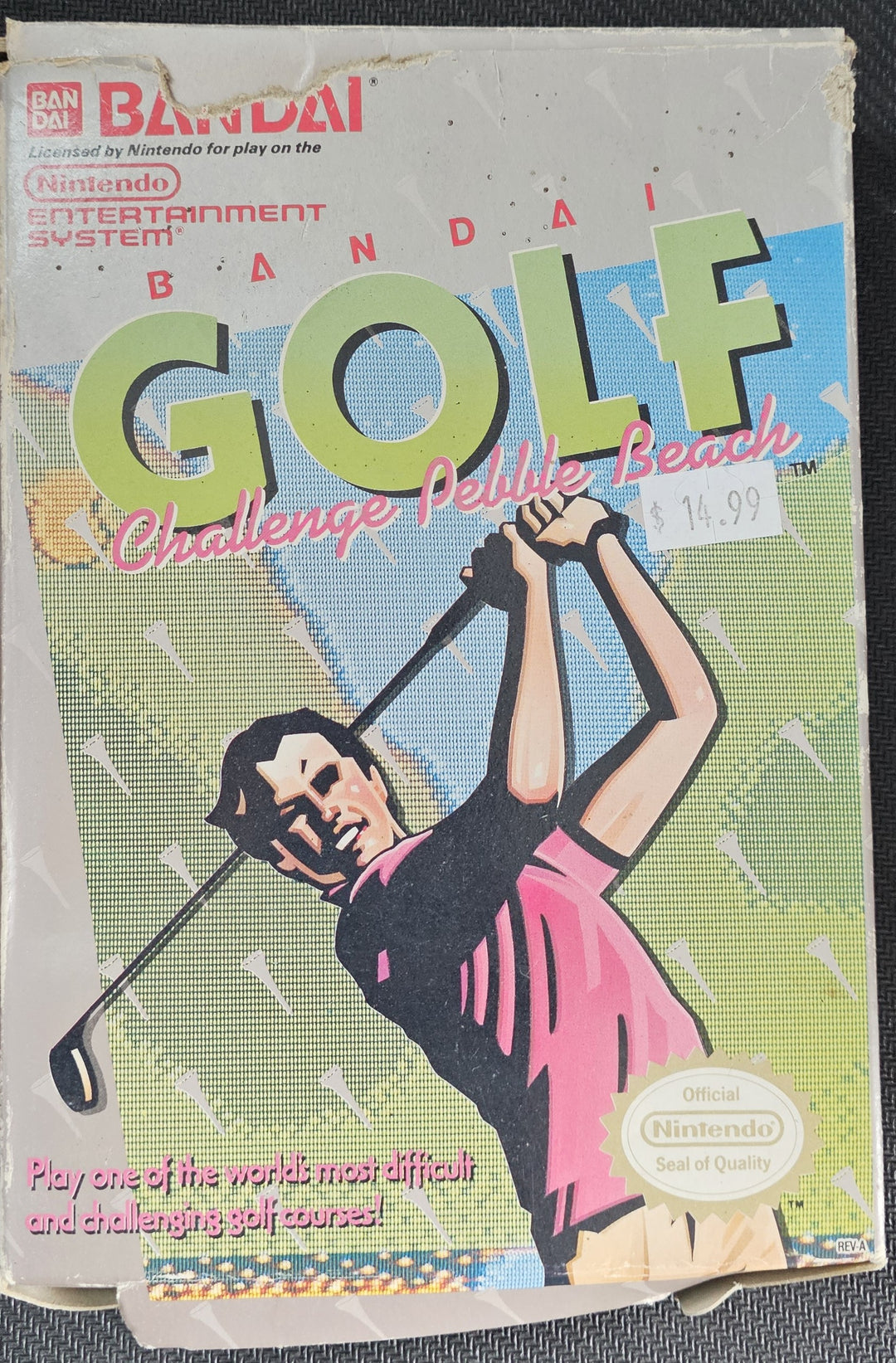 Bandai Golf: Challenge Pebble Beach - NES N61625