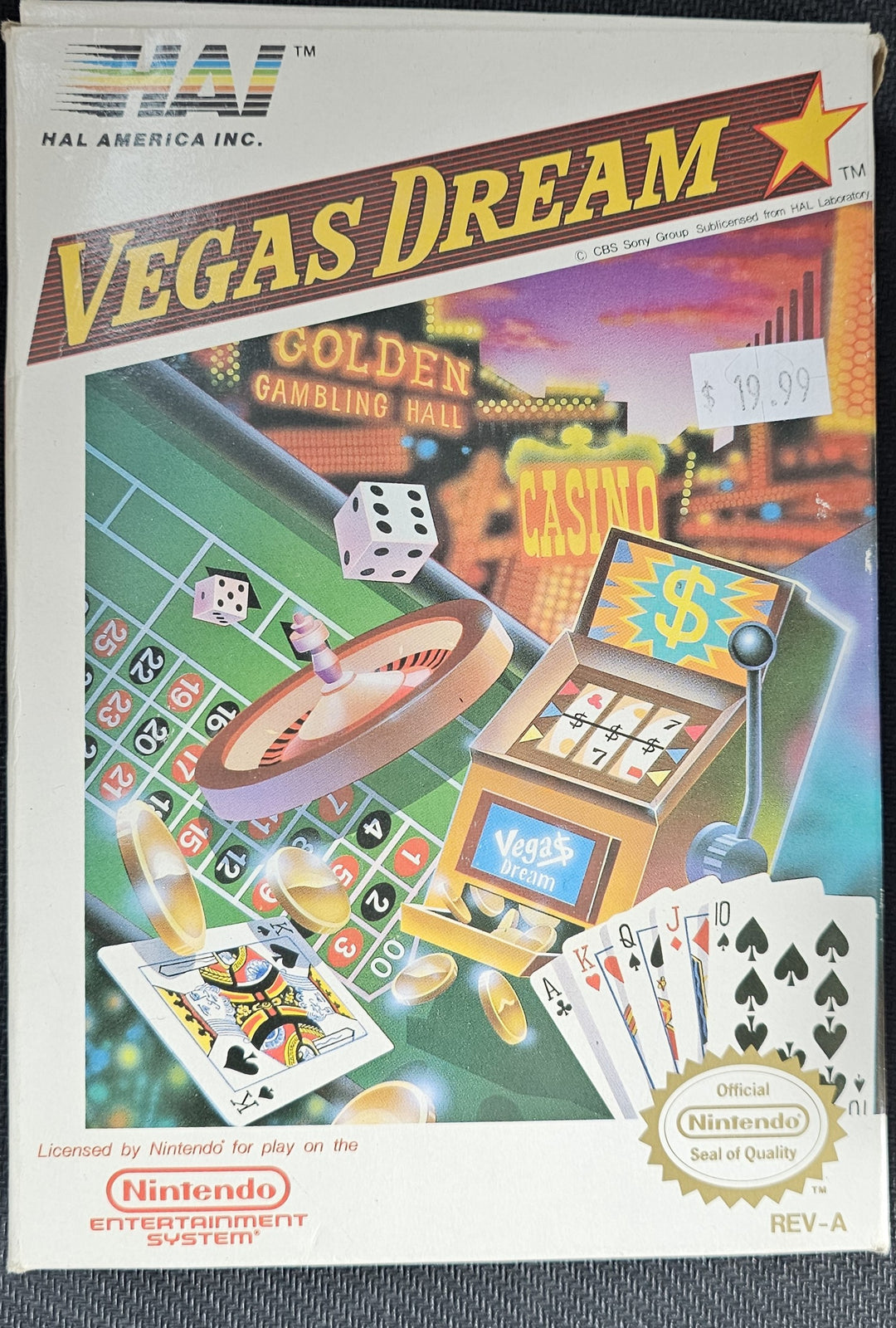 Vegas Dream - NES SD0000