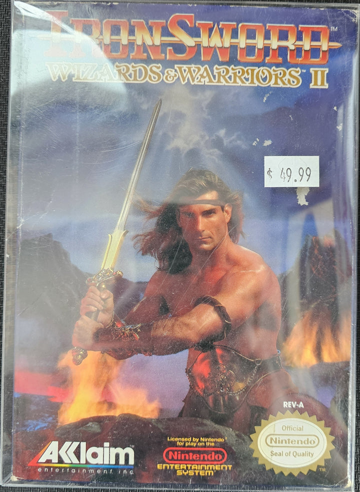Iron Sword: Wizards & Warriors II - NES SD0000