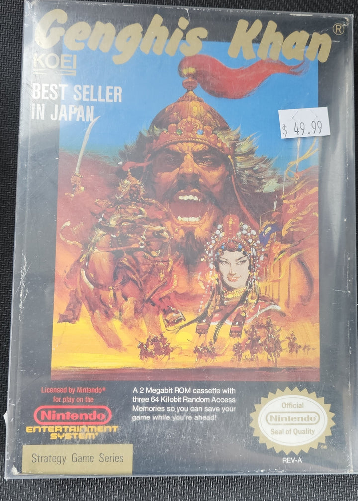 Genghis Khan - NES N61625