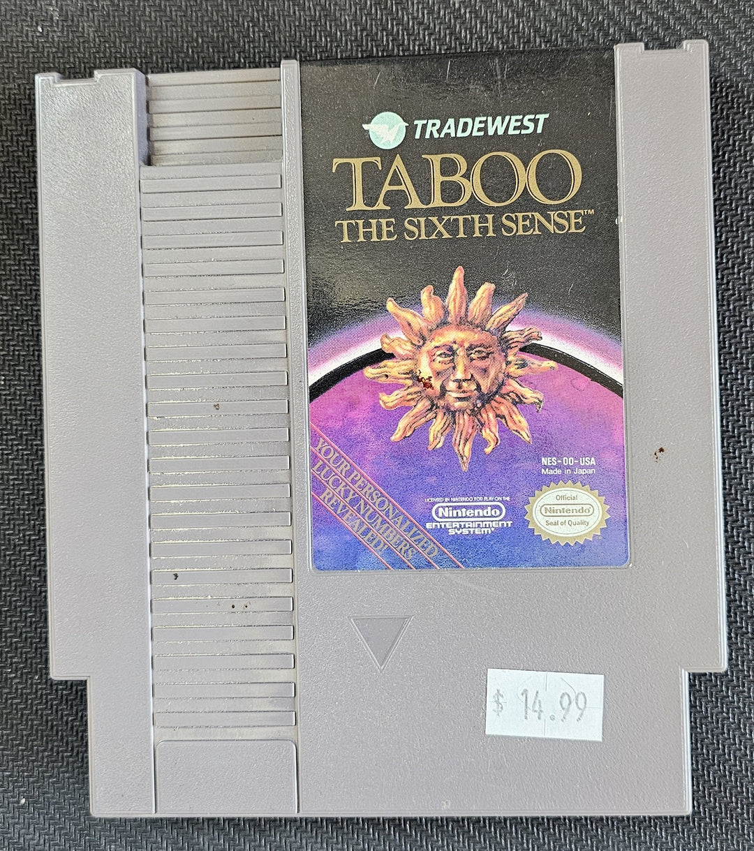 Taboo: The Sixth Sense - NES SD0000