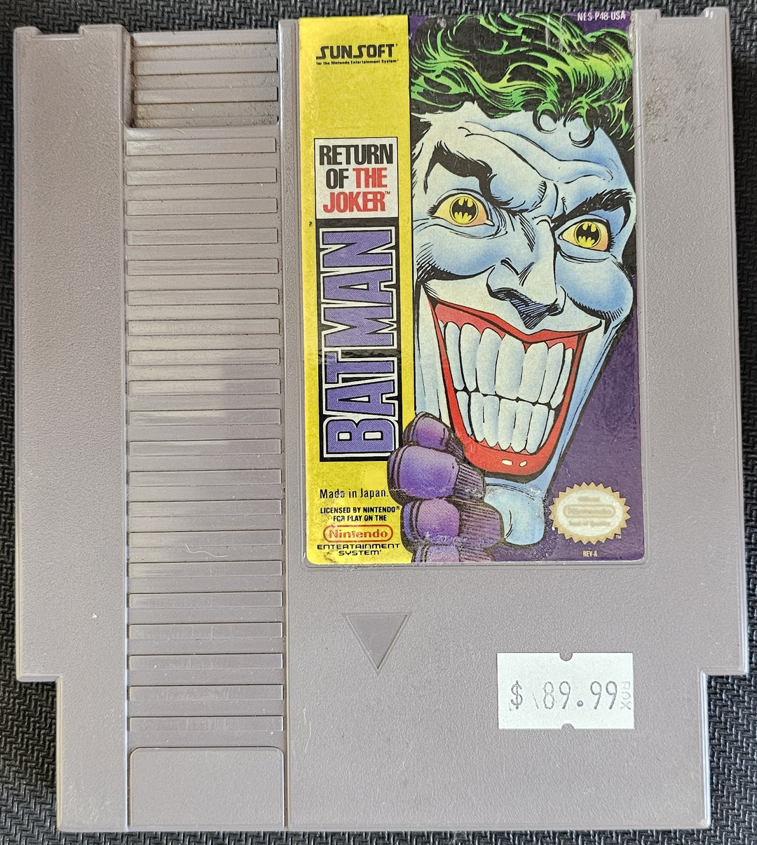 Batman: Return of the Joker - NES SD0000