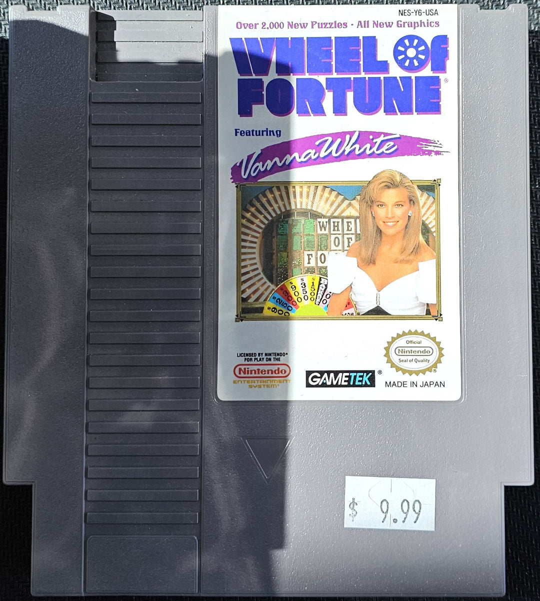 Wheel of Fortune: Featuring Vanna White - NES SD0000