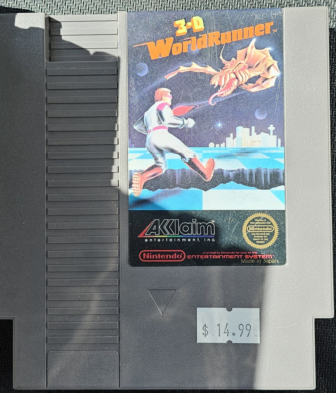 3-D WorldRunner - NES SD0000