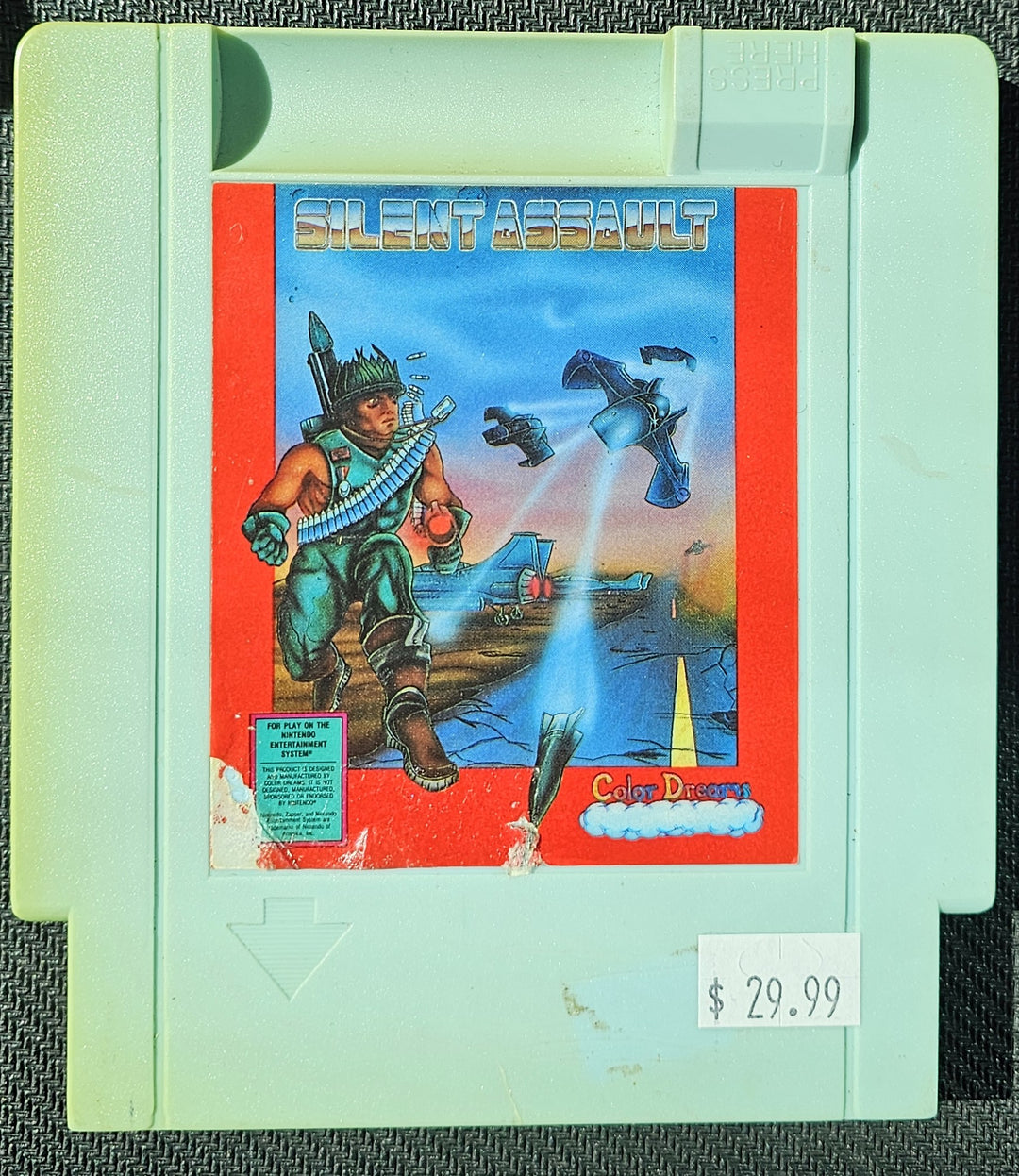 Silent Assault - NES SD0000