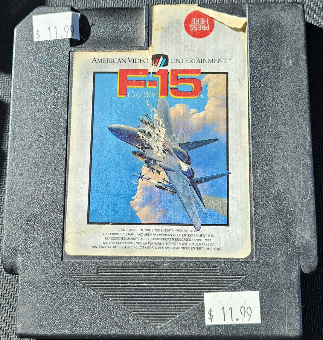 F-15 City War - NES SD0000