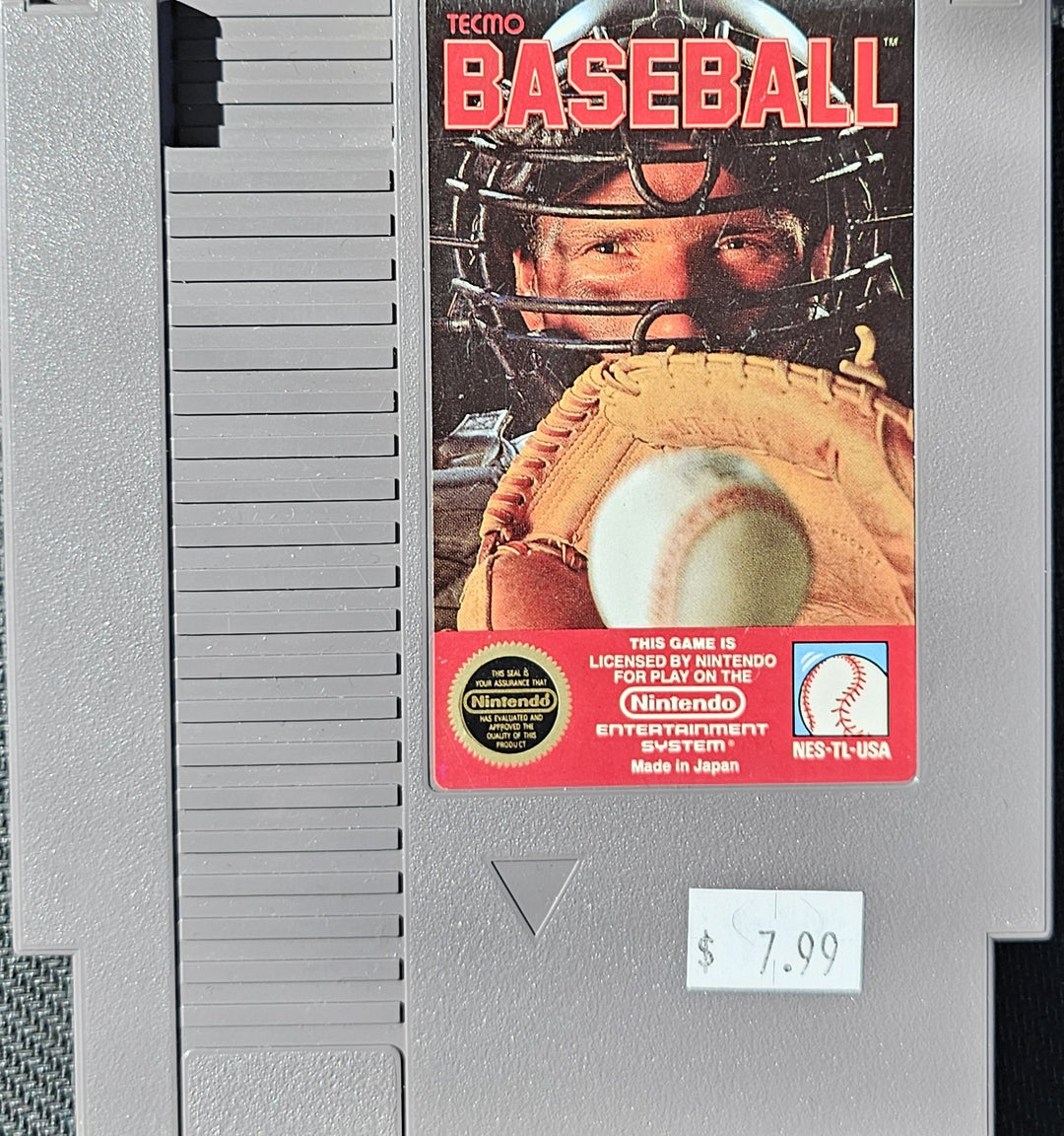 Tecmo Baseball - NES SD0000
