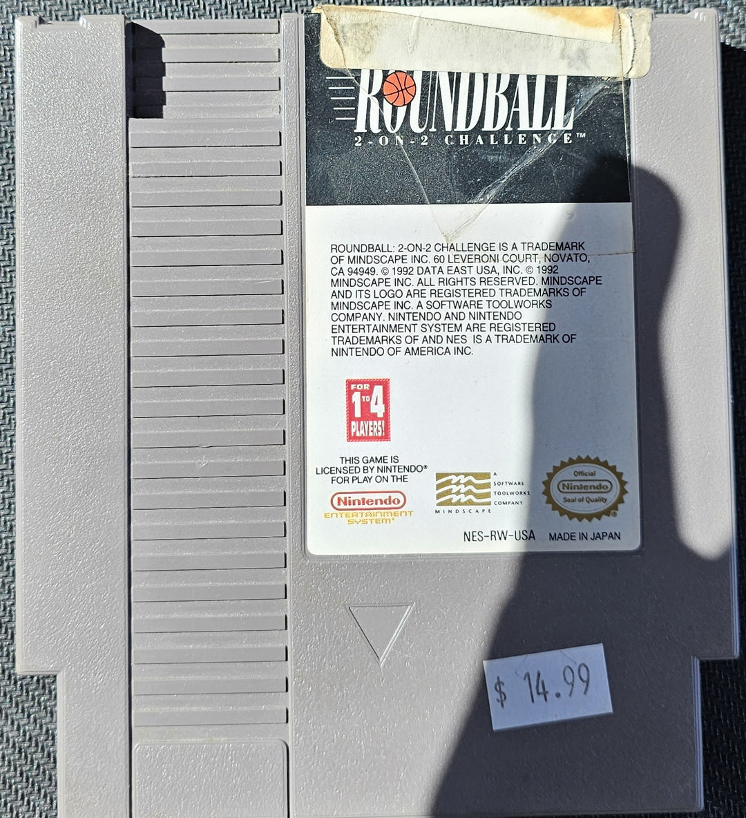 Roundball 2-On-2 Challenge - NES SD0000