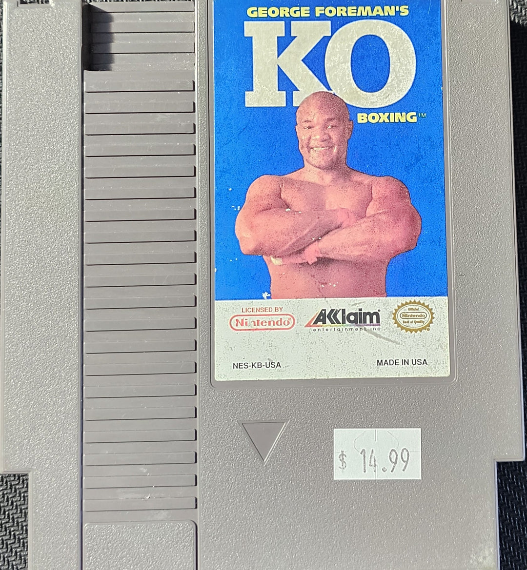 George Foreman's KO Boxing- NES SD0000
