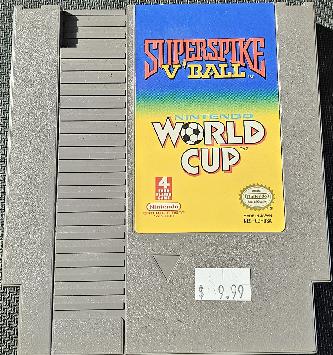 Super Spike V'Ball / Nintendo World Cup - NES SD0000