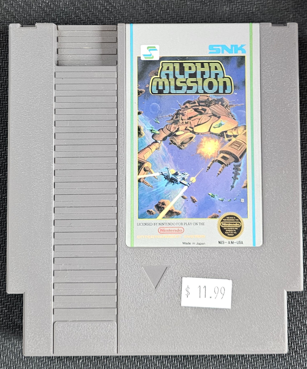 Alpha Mission - NES SD0000