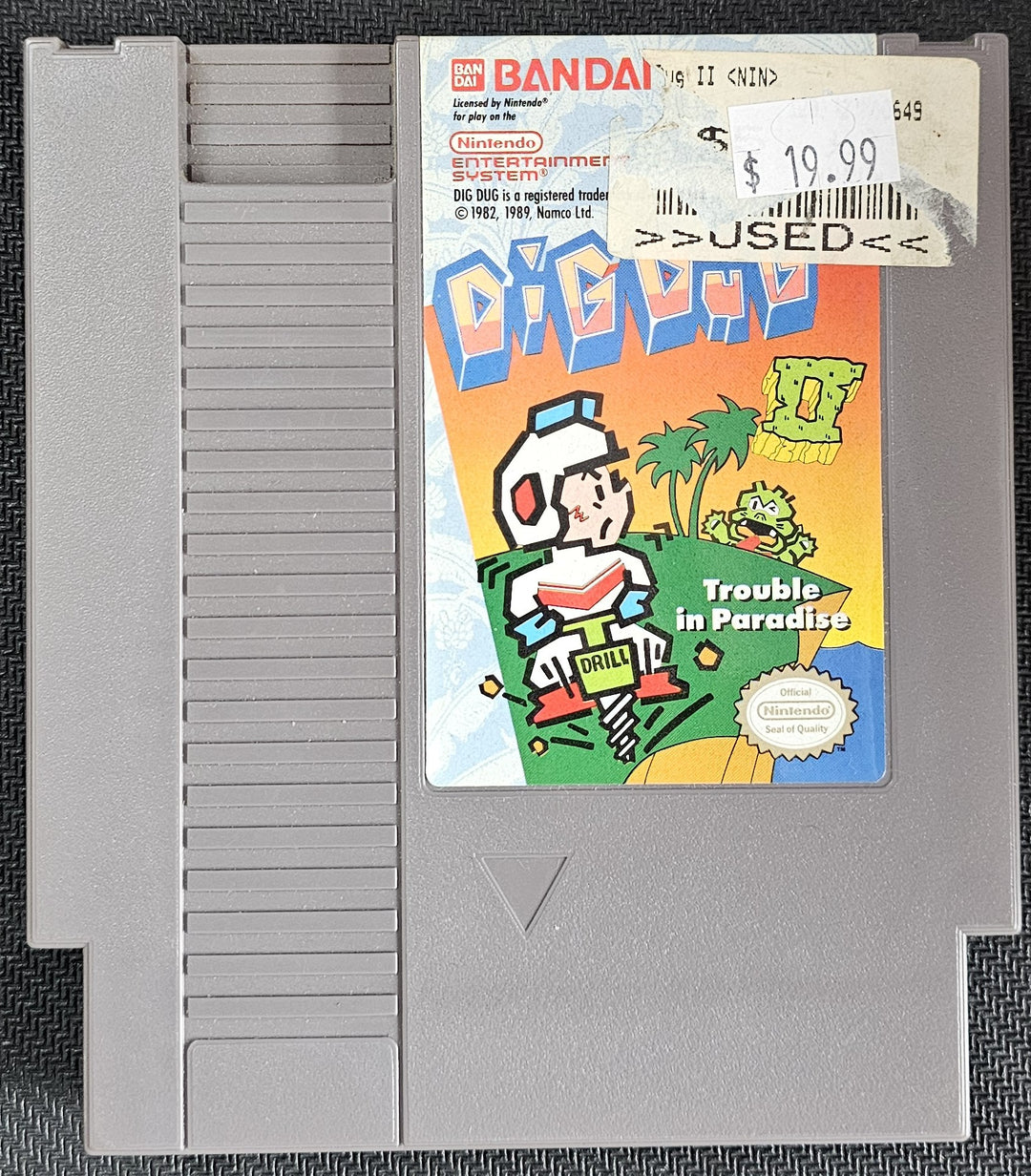 Dig Dug II 2 - NES SD0000