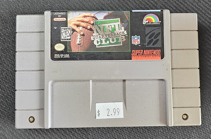NFL Quarterback Club - SNES S62525