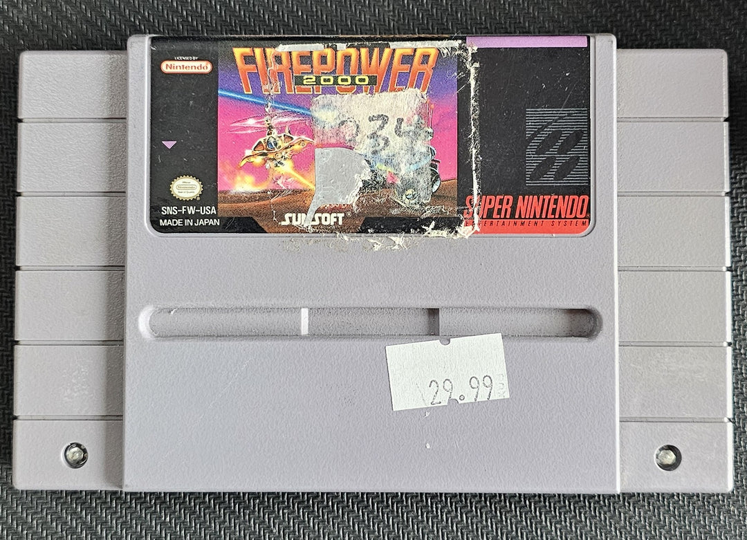 Firepower 2000 - SNES SD2222