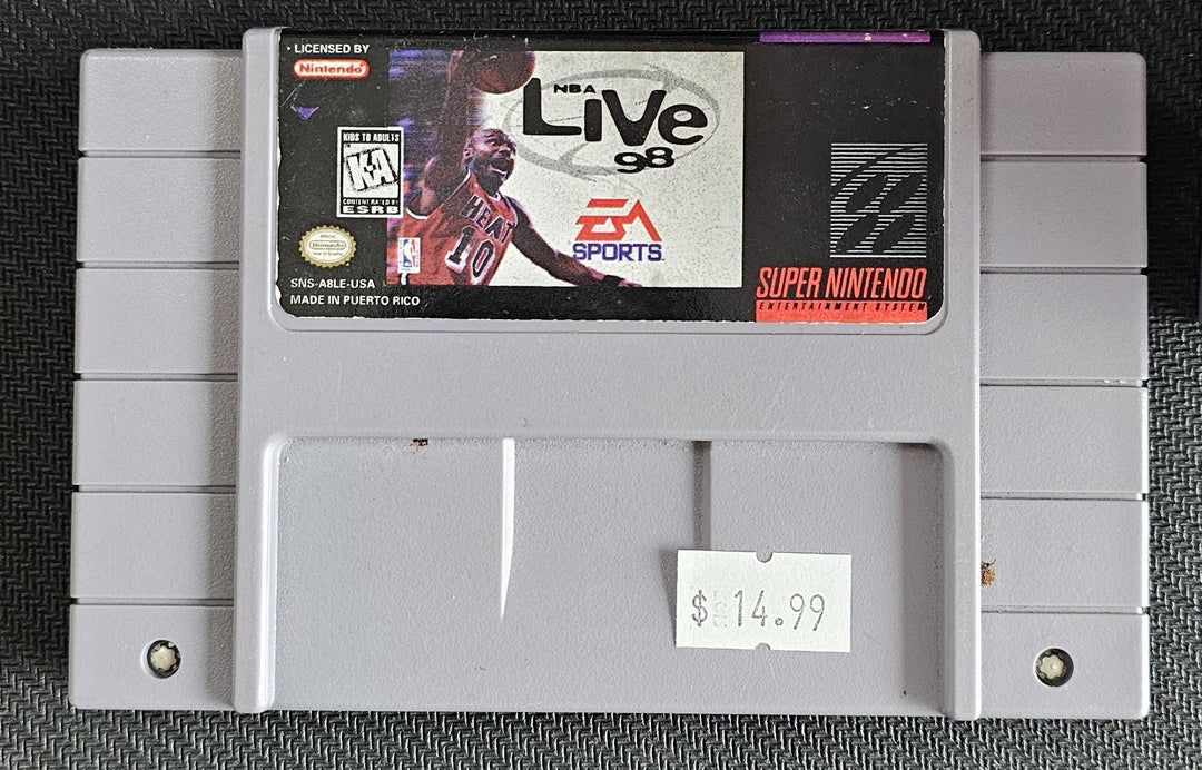 NBA Live 98 - SNES SD2222