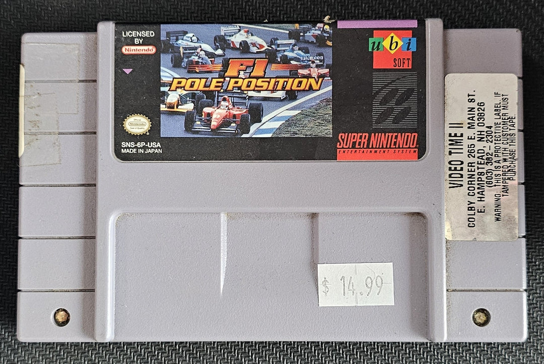 F1 Pole Position - SNES SD2222