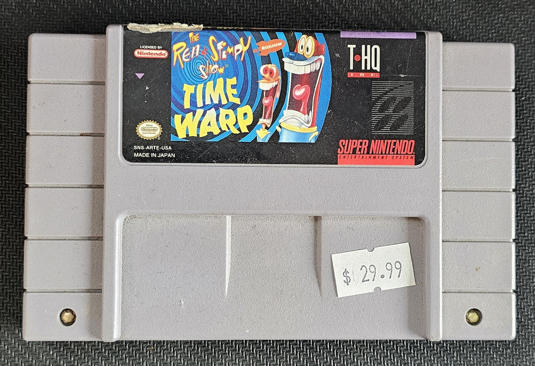 Ren and Stimpy Show Time Warp - SNES SD2222
