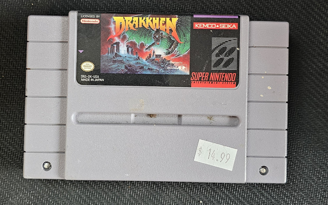 Drakkhen - SNES SD2222