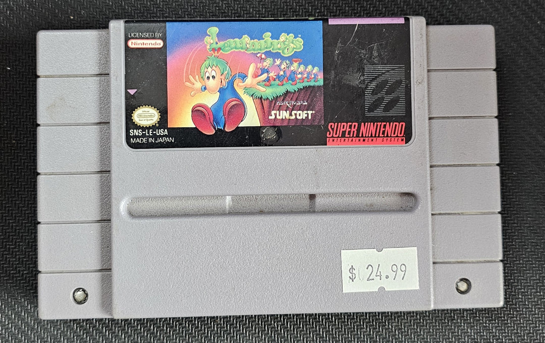 Lemmings - SNES SD2222