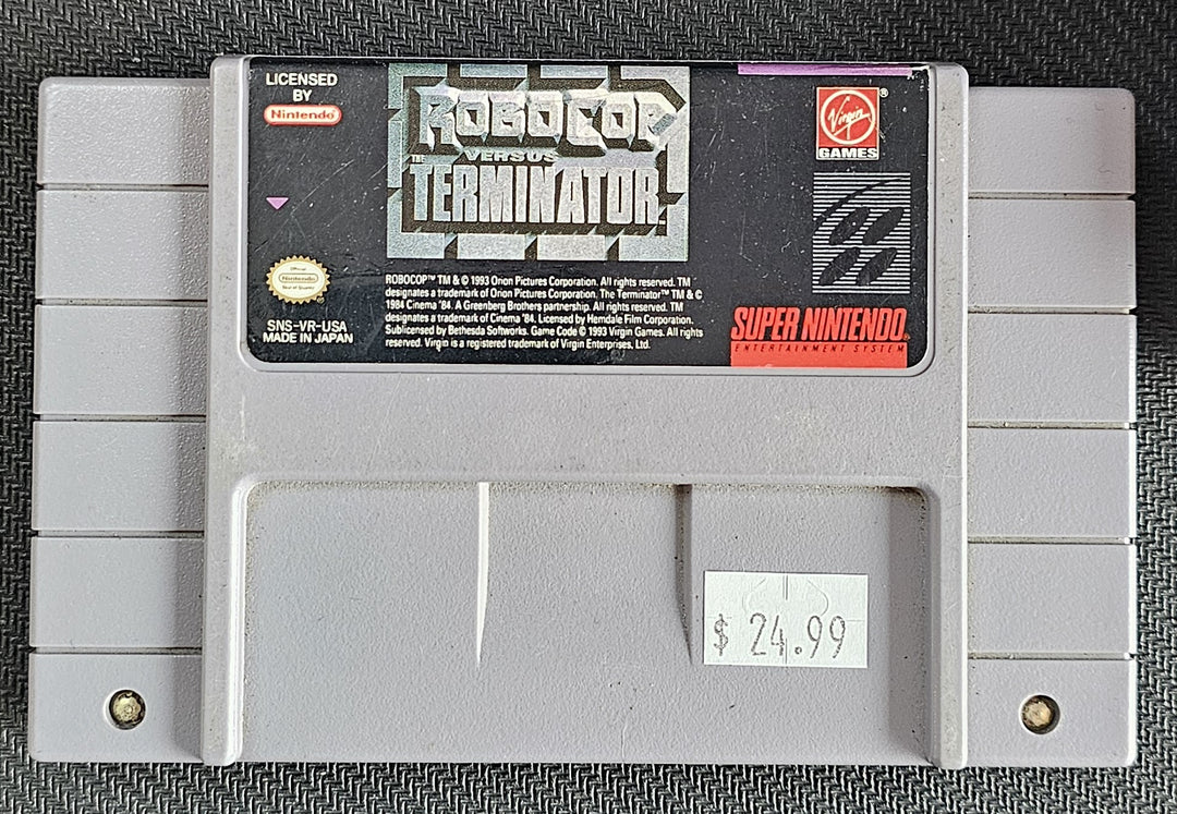 Robocop vs The Terminator - SNES SD2222