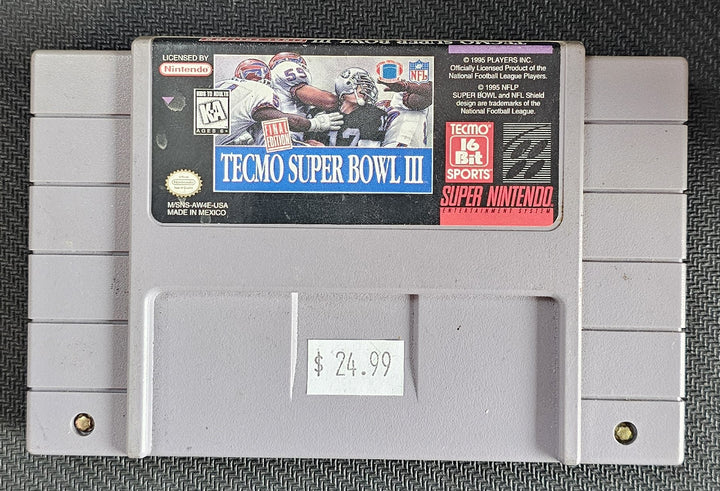 Tecmo Super Bowl III Final Edition - SNES S62525