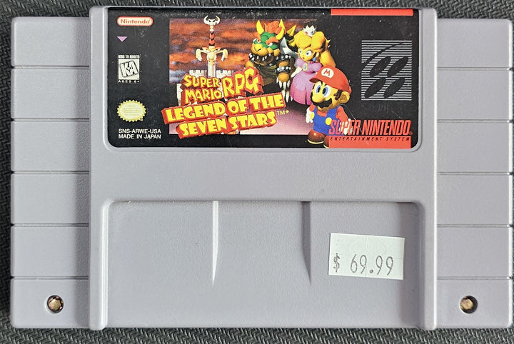 Super Mario RPG: Legend of the Seven Stars - SNES S62525