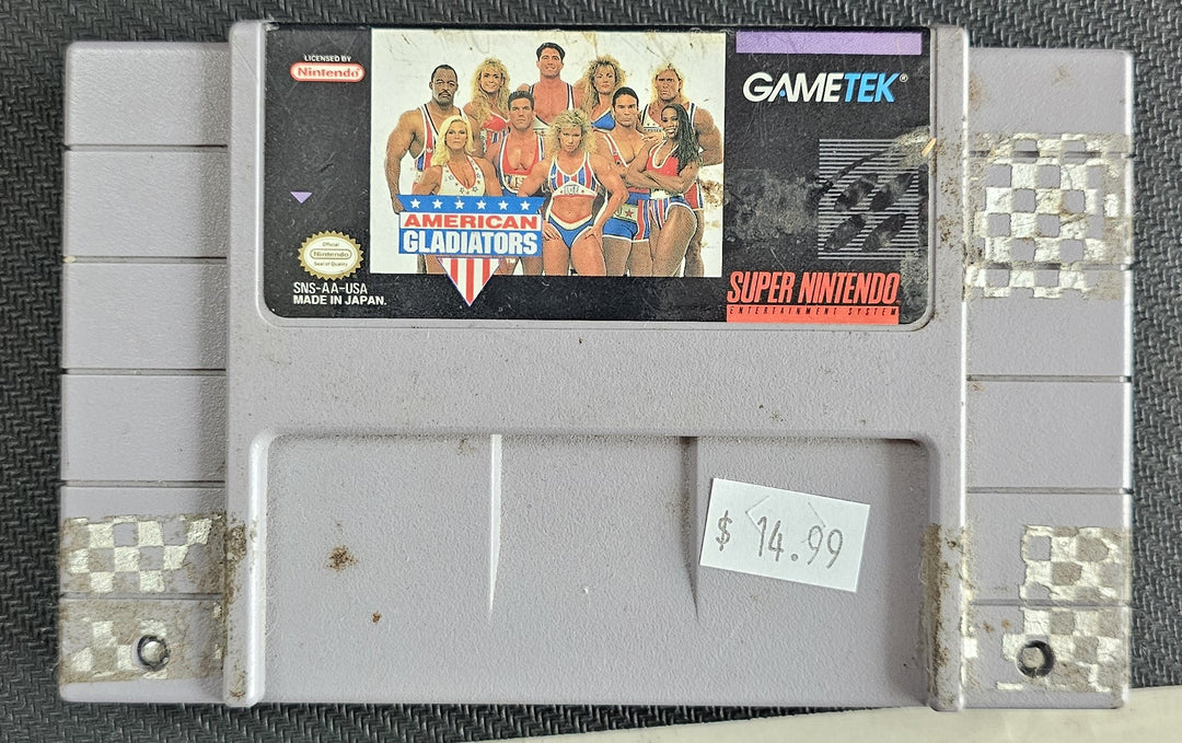 American Gladiators - SNES SD2222