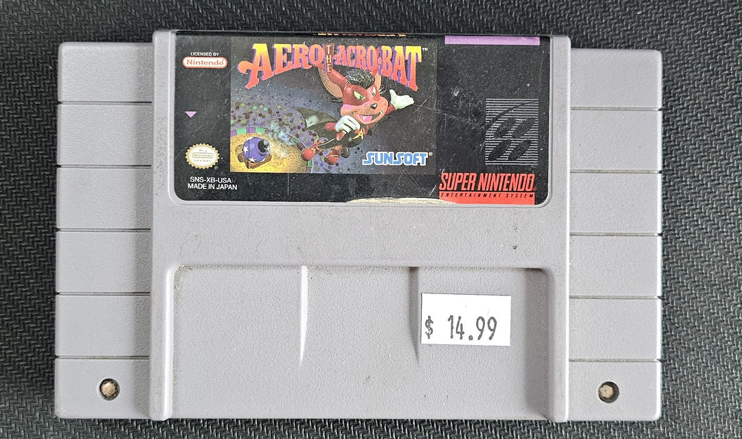 Aero the Acro-Bat - SNES SD2222