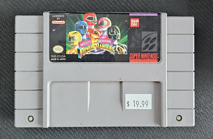 Mighty Morphin Power Rangers - SNES S62525