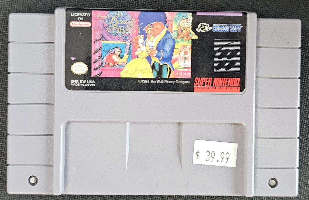 Beauty and the Beast - SNES SD2222